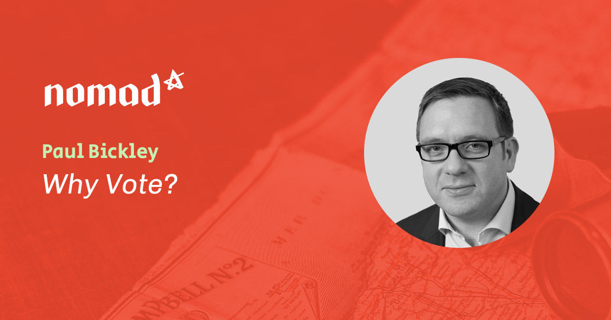 Paul Bickley Why Vote? (N94)